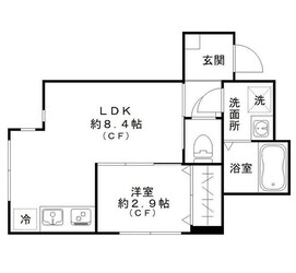 アトラスカーロ文蔵の物件間取画像